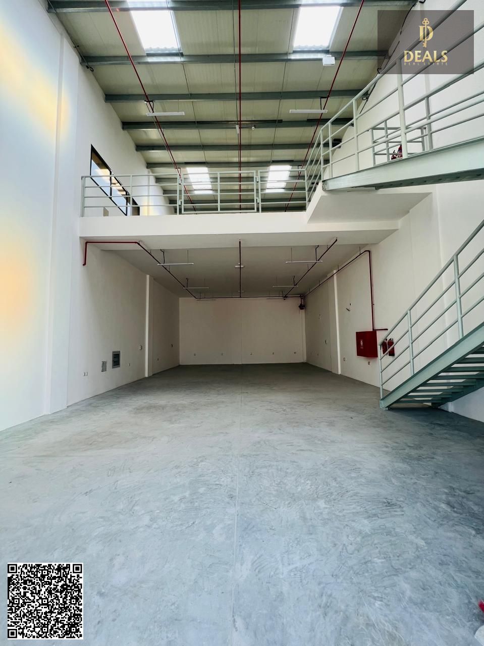 Brand New Warehouse for Rent | 3,000 Sqft with Mezzanine | 40 kV Power | Al Jurf 3