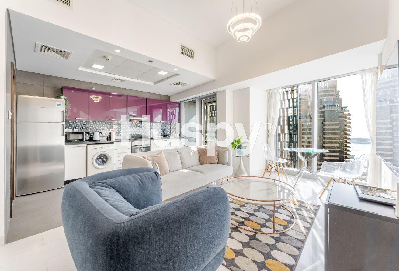 Marina and Sea View | Furnished | High Floor