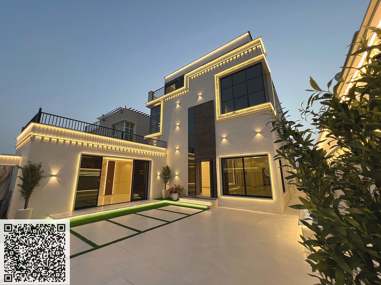Luxury villa for sale | Rawda 3 – Directly opposite Sheikh Ammar Street First occupancy | Strategic location | VIP finishing | Freehold ownership for