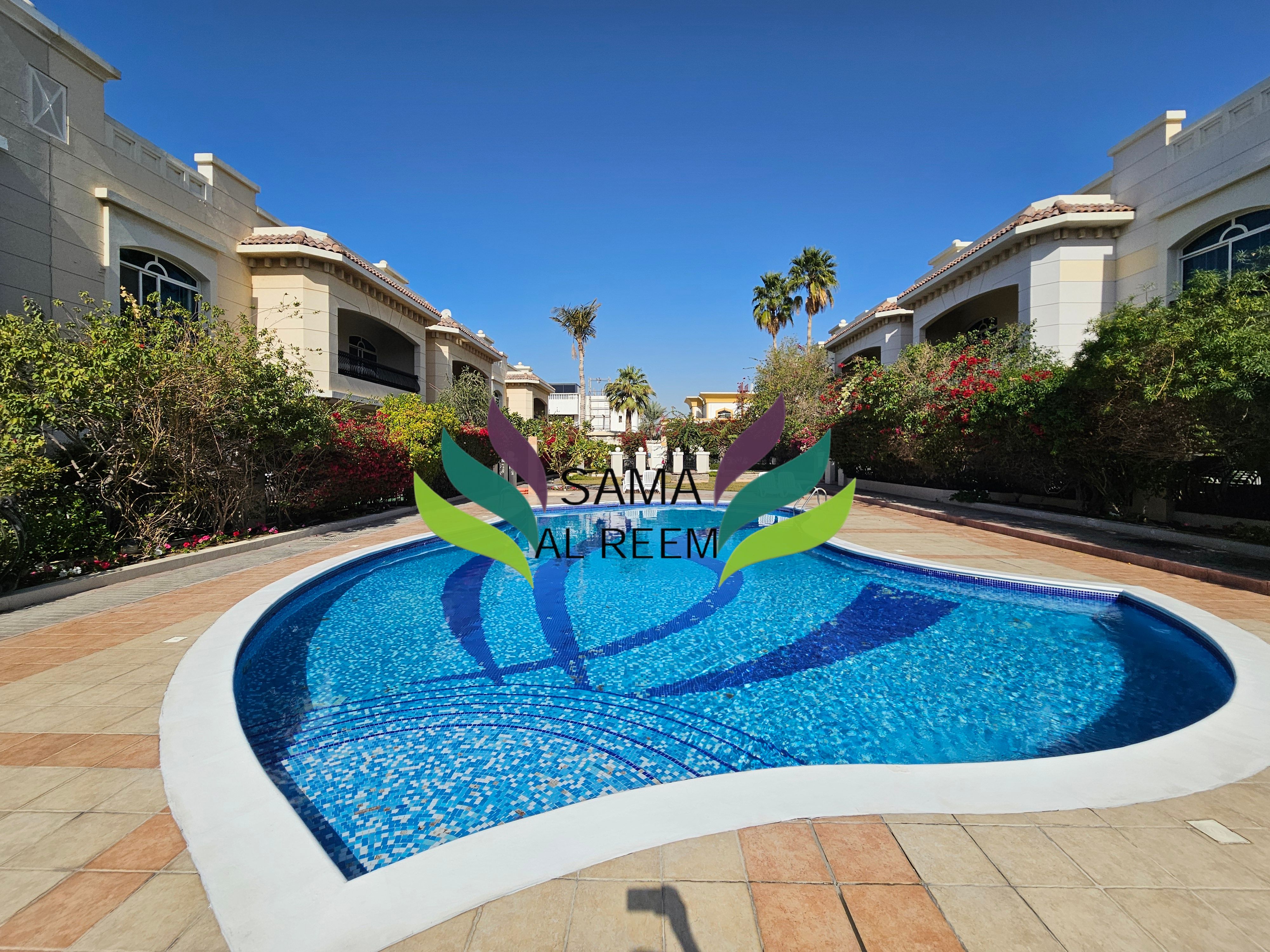 Compound villa |4 Bed +Maid | Garden | Shared Pool