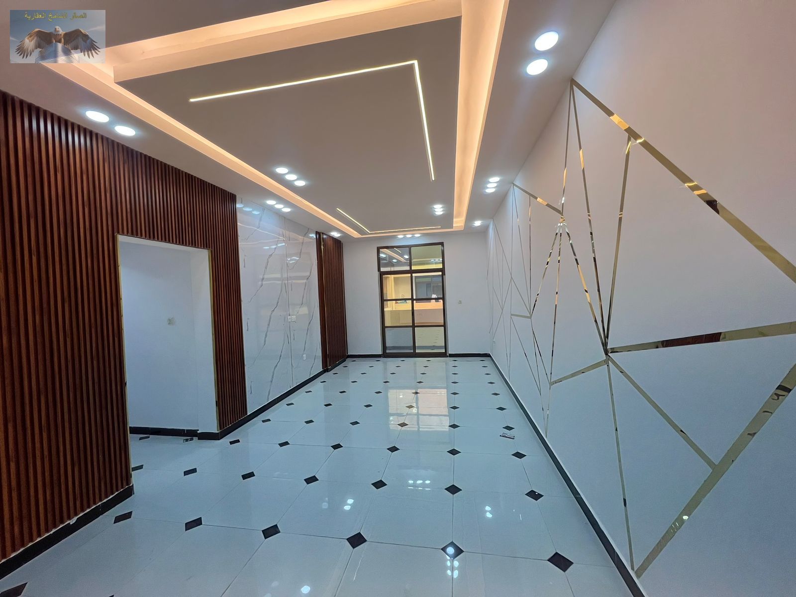 Two-room apartment and a hall for annual rent, Al Rawda 3, Ajman, great location and easy exit A two-bedroom apartment and a living room are available