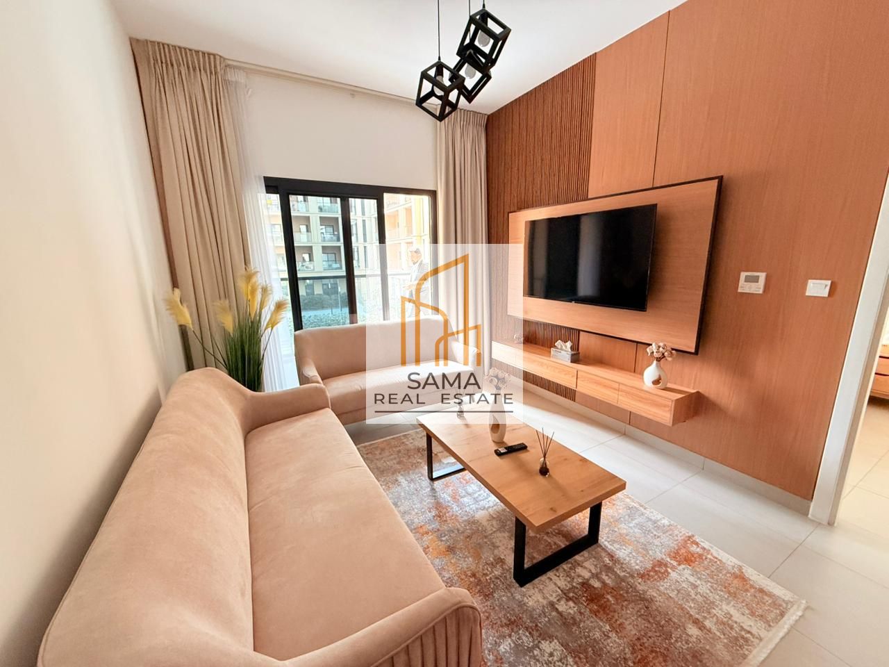 Spacious one bedroom full furnished for Rant in mamsha just in 65k