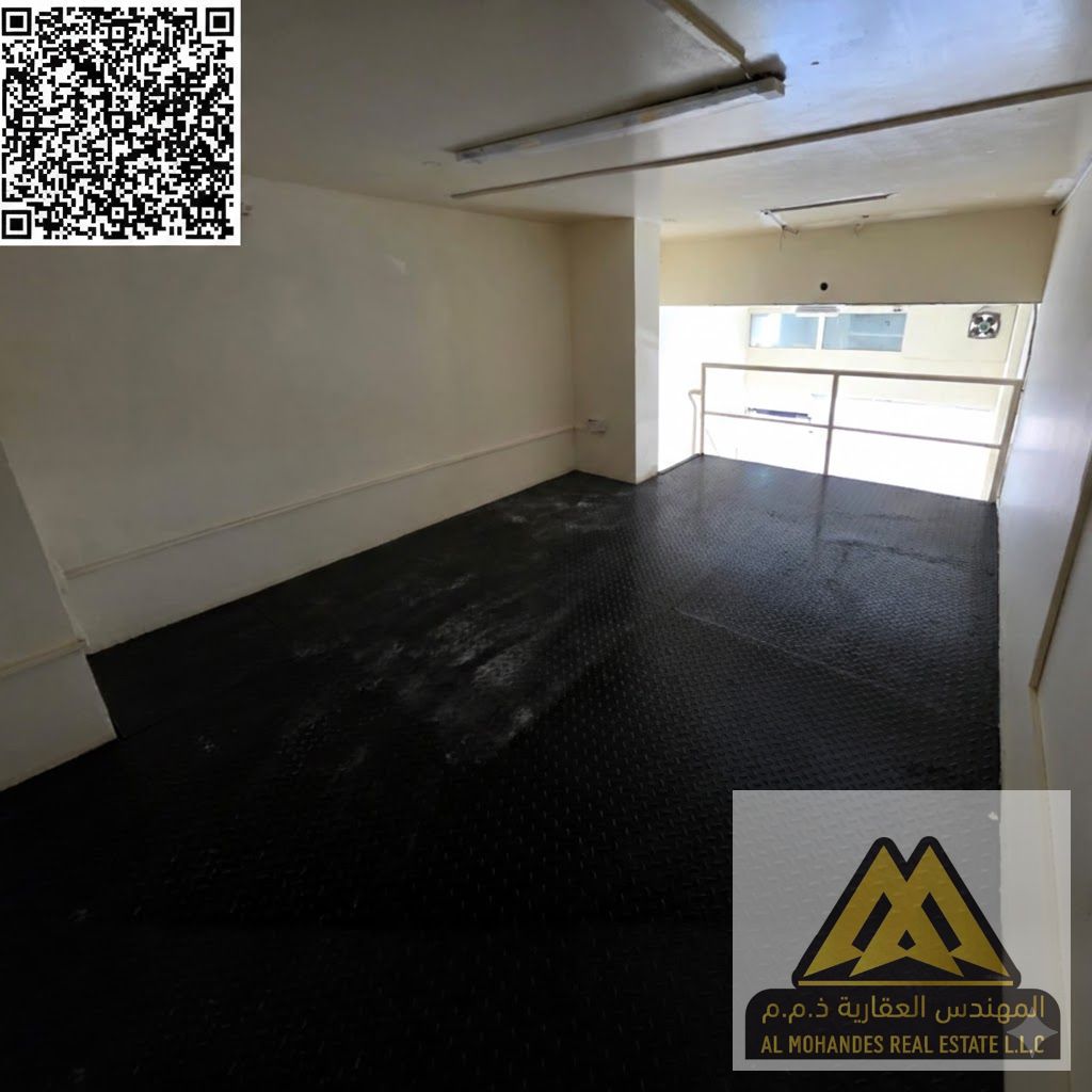 Mezzanine Commercial Shop for Annual Rent in Al Rashidiya – Ajman