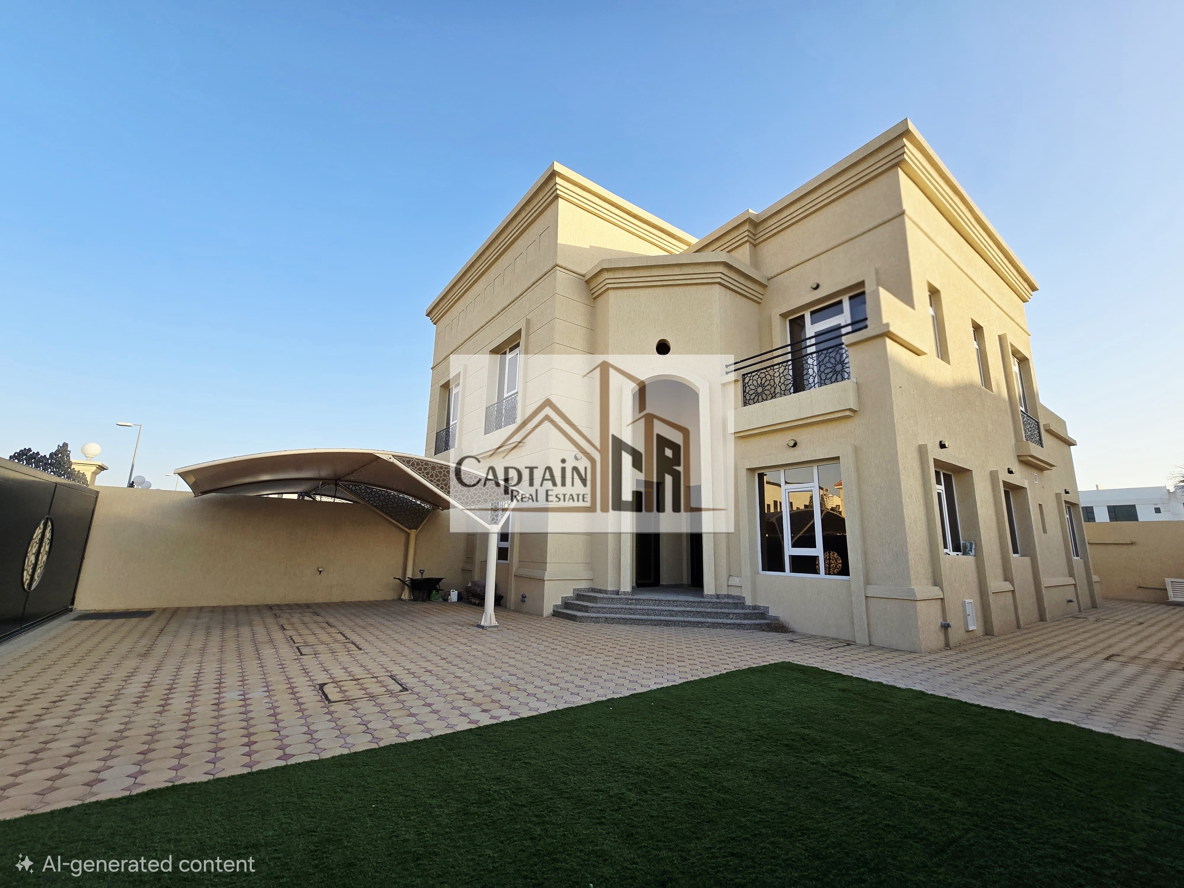 Spacious 4BHK Villa for Rent in Hoshi, Sharjah | Family-Friendly Living with Garden & Balconies