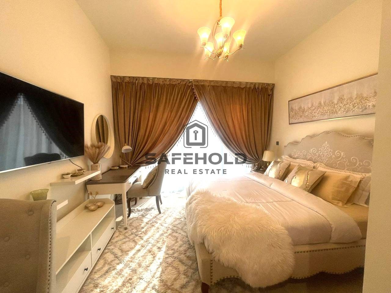 FULLY FURNISHED LUXURY STUDIO | CHILLER FREE | READY TO MOVE IN