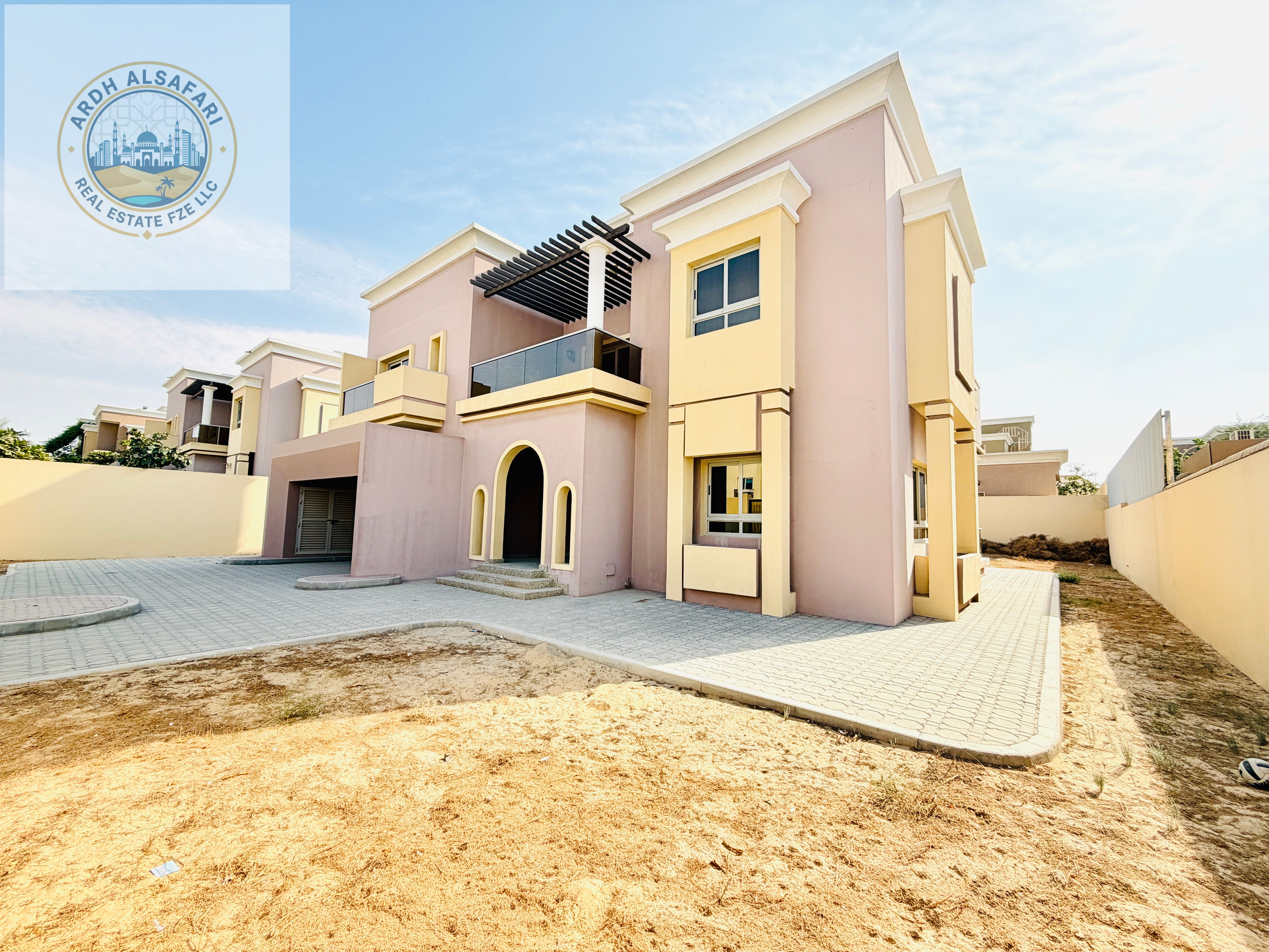 Exclusive Fully Furnished 5BR + Maid Villa with Majlis, Garden & Terrace |4.5M