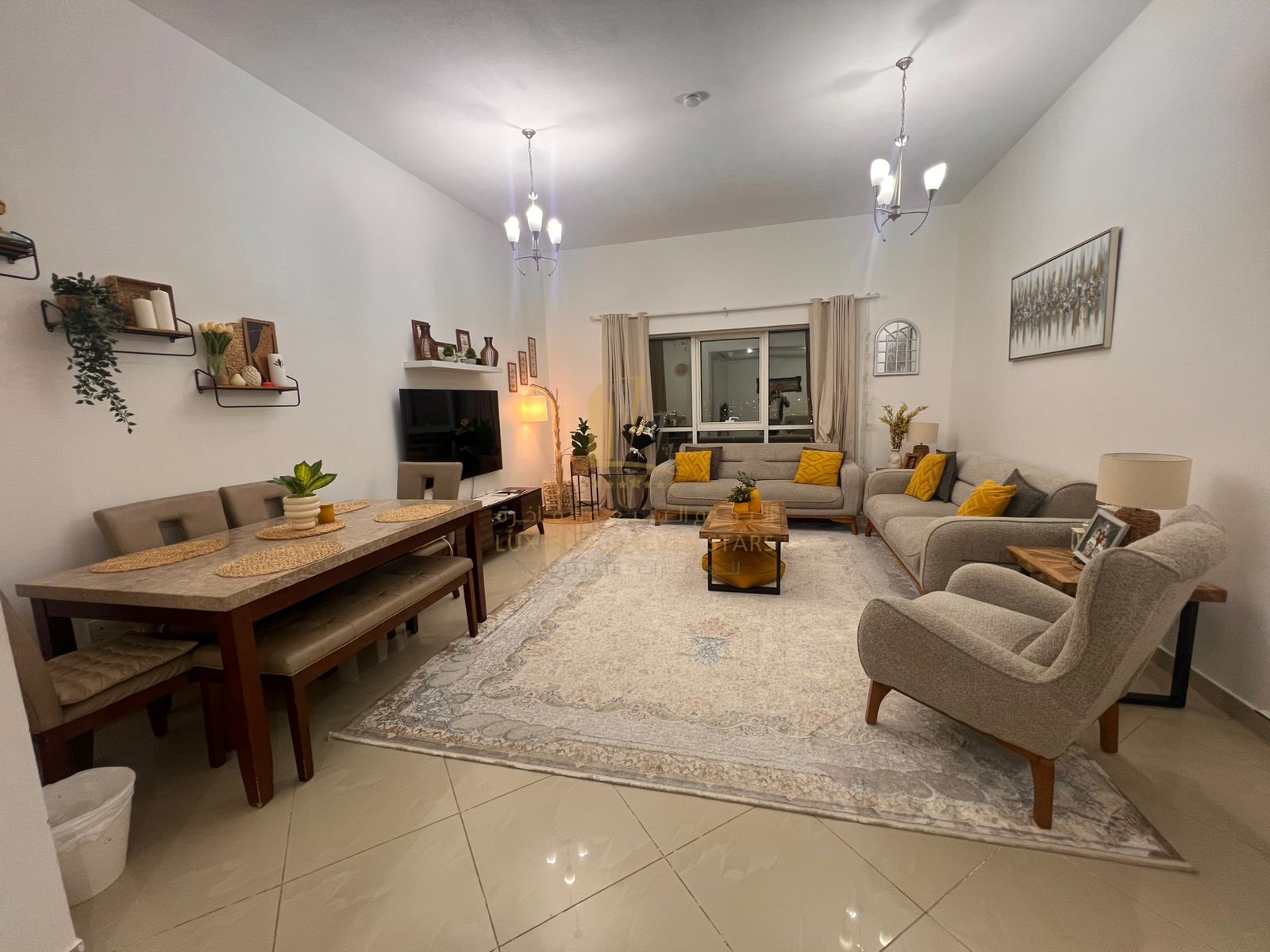 For Sale 2-Bedroom Apartment with Living Room in Al Farasa Tower – Khalid Lake View