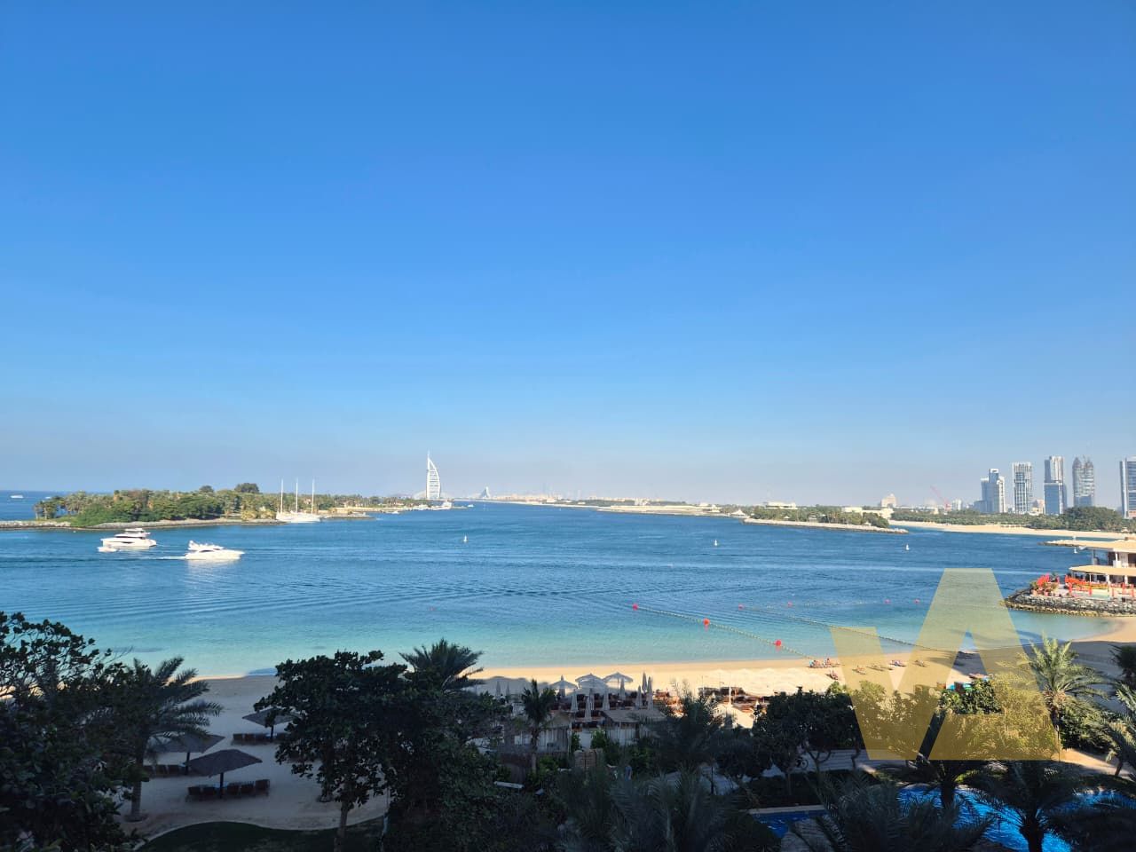 Sea & Pool Views | Direct Beach Access | Unfurnished