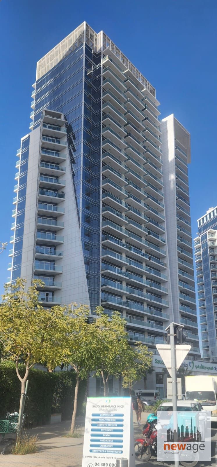 Fully Furnished | Balcony | Damac Artesia A Modern Studio I Convenient Access