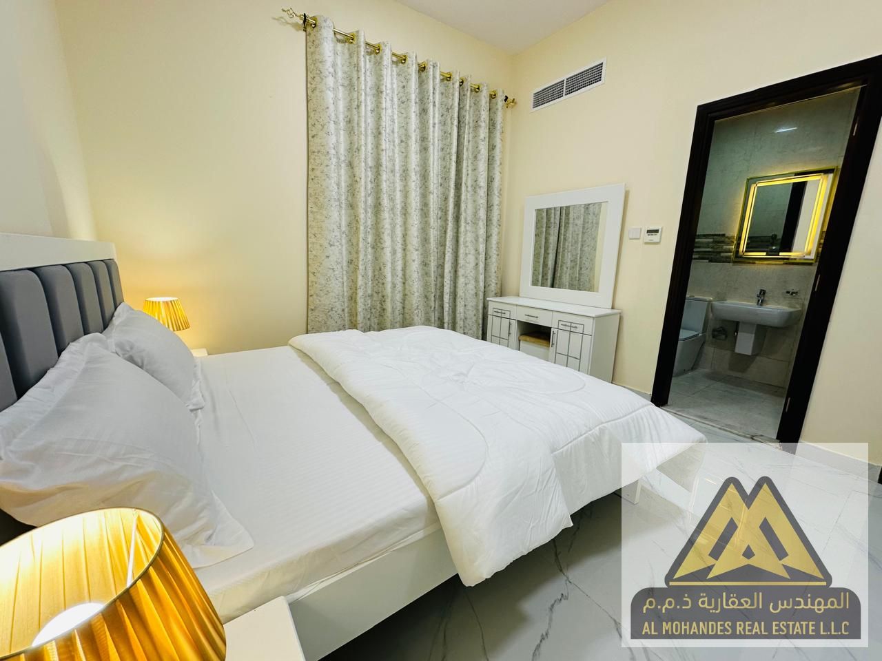1 Bedroom & Living Room Apartment for Rent – Unit 205 | Al Rashidiya 3, Ajman Prime location in Al Rashidiya 3, behind Grand Mall and near Ladies