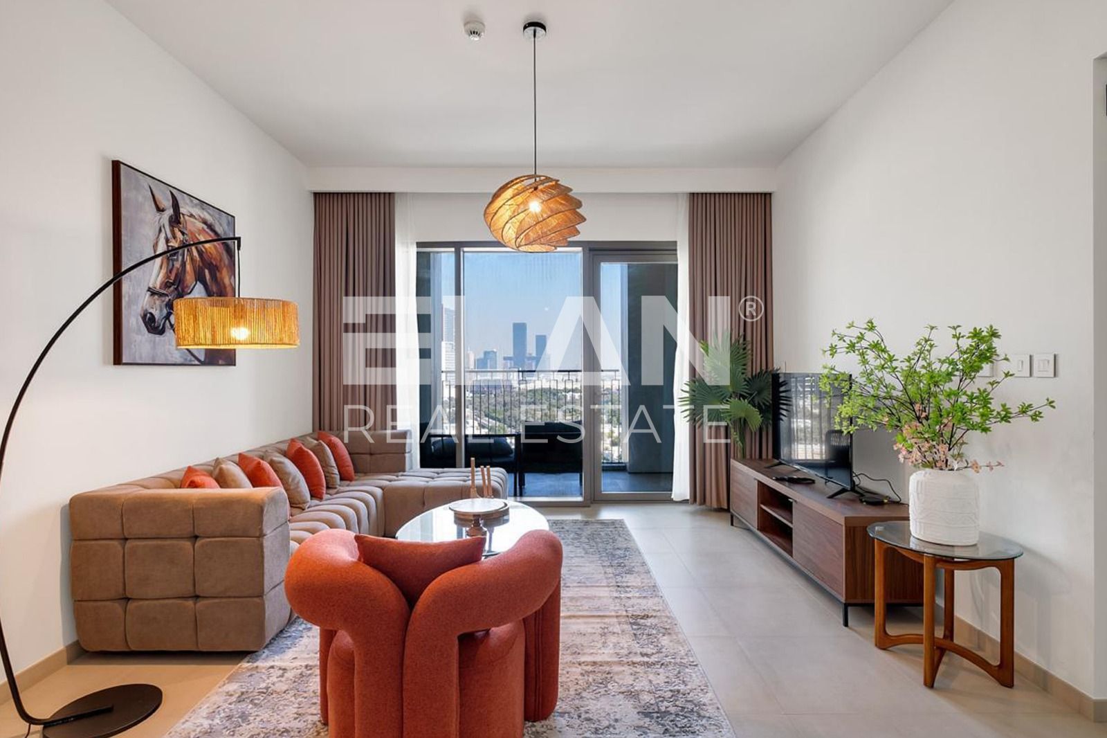 fully furnished | Multiple cheque | Burj View