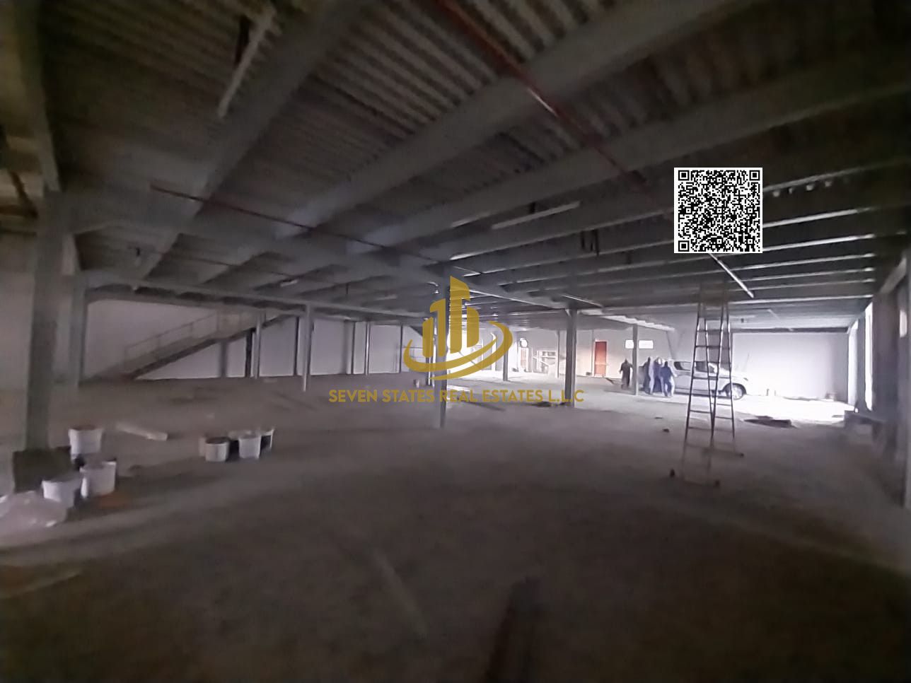 Smart warehouse in Al Jurf 2 with spacious layout and practical design, ideal for storage, distribution, and light industrial use with easy access