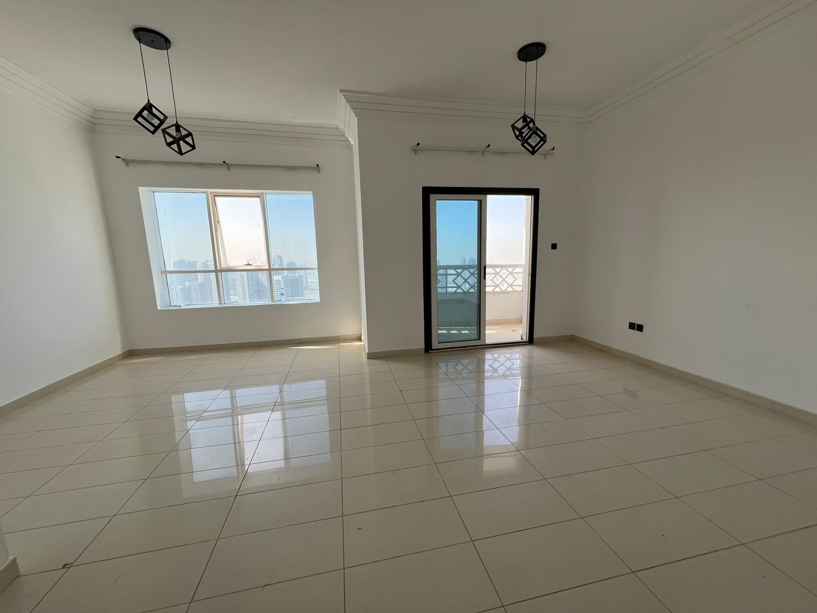 2 Bedrooms + Living Room / Central AC, Balcony, Sea View, 3 Bathrooms, Gym & Swimming Pool, Parking, All services and facilities available