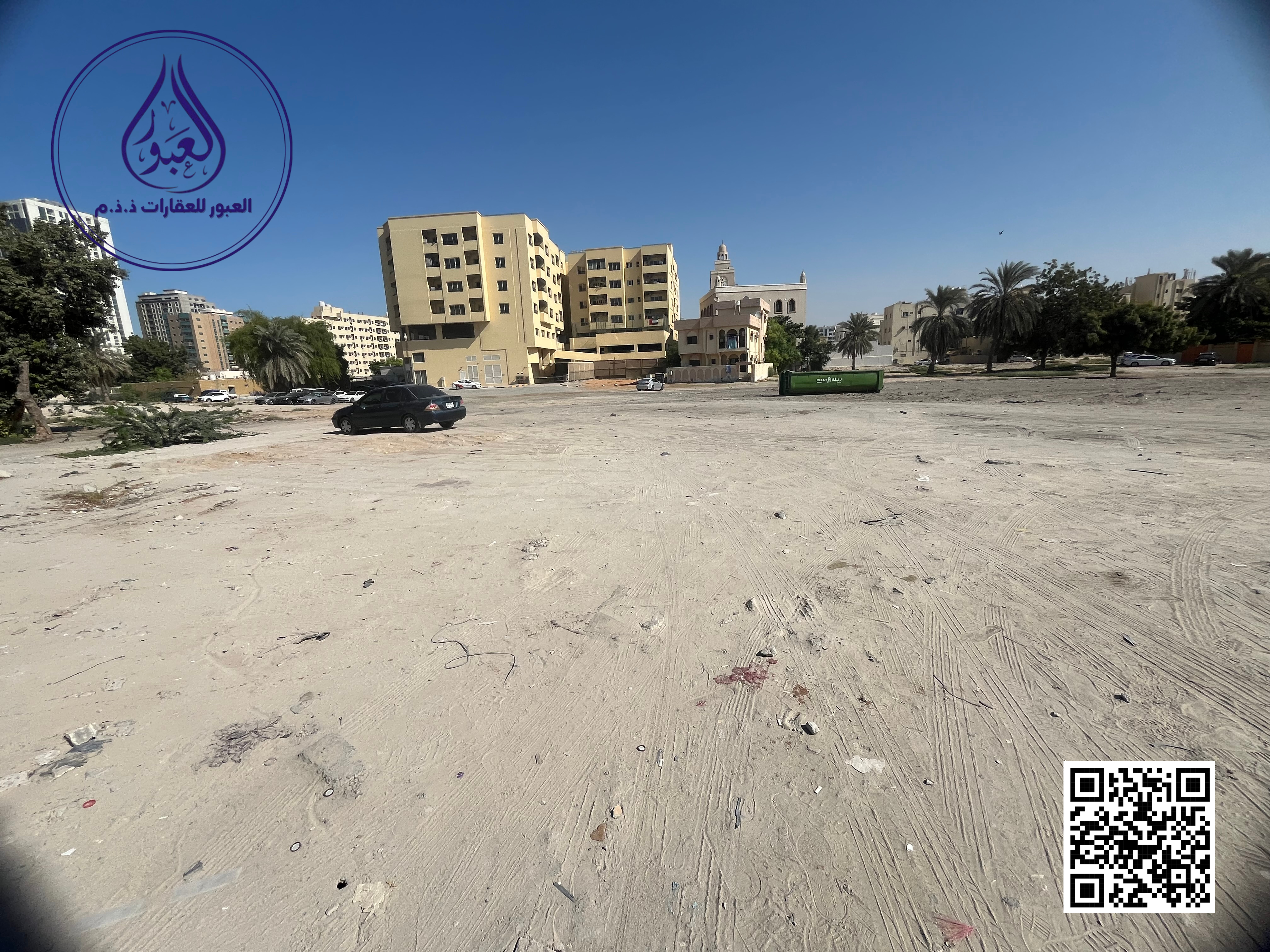 For Sale Residential Commercial Land in Liwara 1 Ajman | G+3 Permit | On Main Wide Road | Prime Investment Opportunity