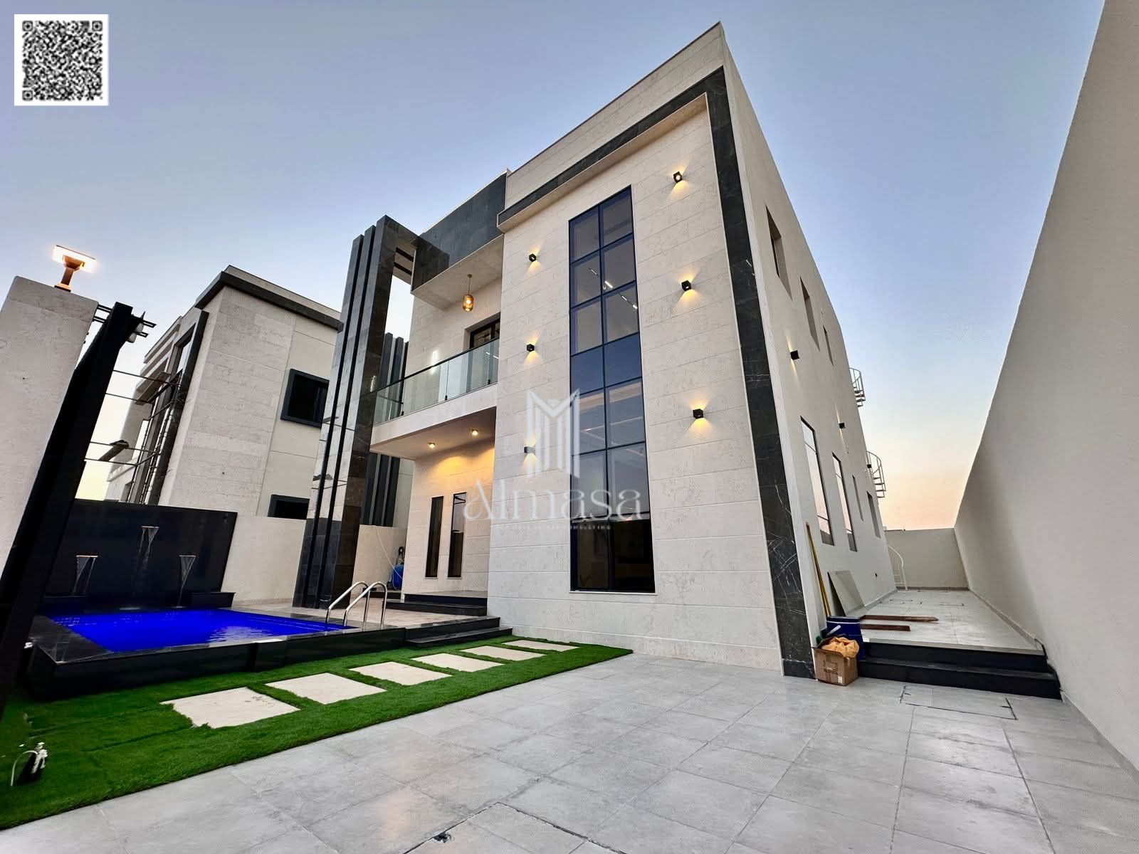 New | Luxury Villa with Pool for Sale in Al Zahya P8 – Ajman