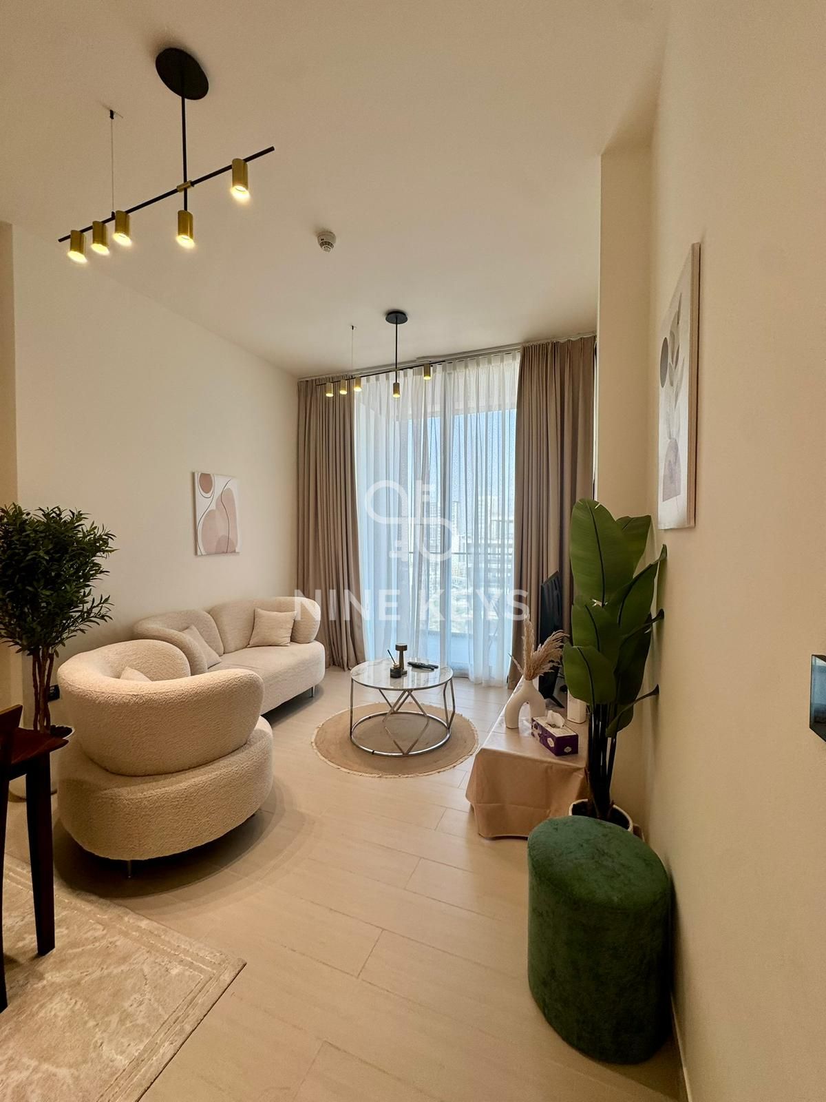 Community View | Ready To Move In Fully Furnished 1BHK | Binghatti Amber