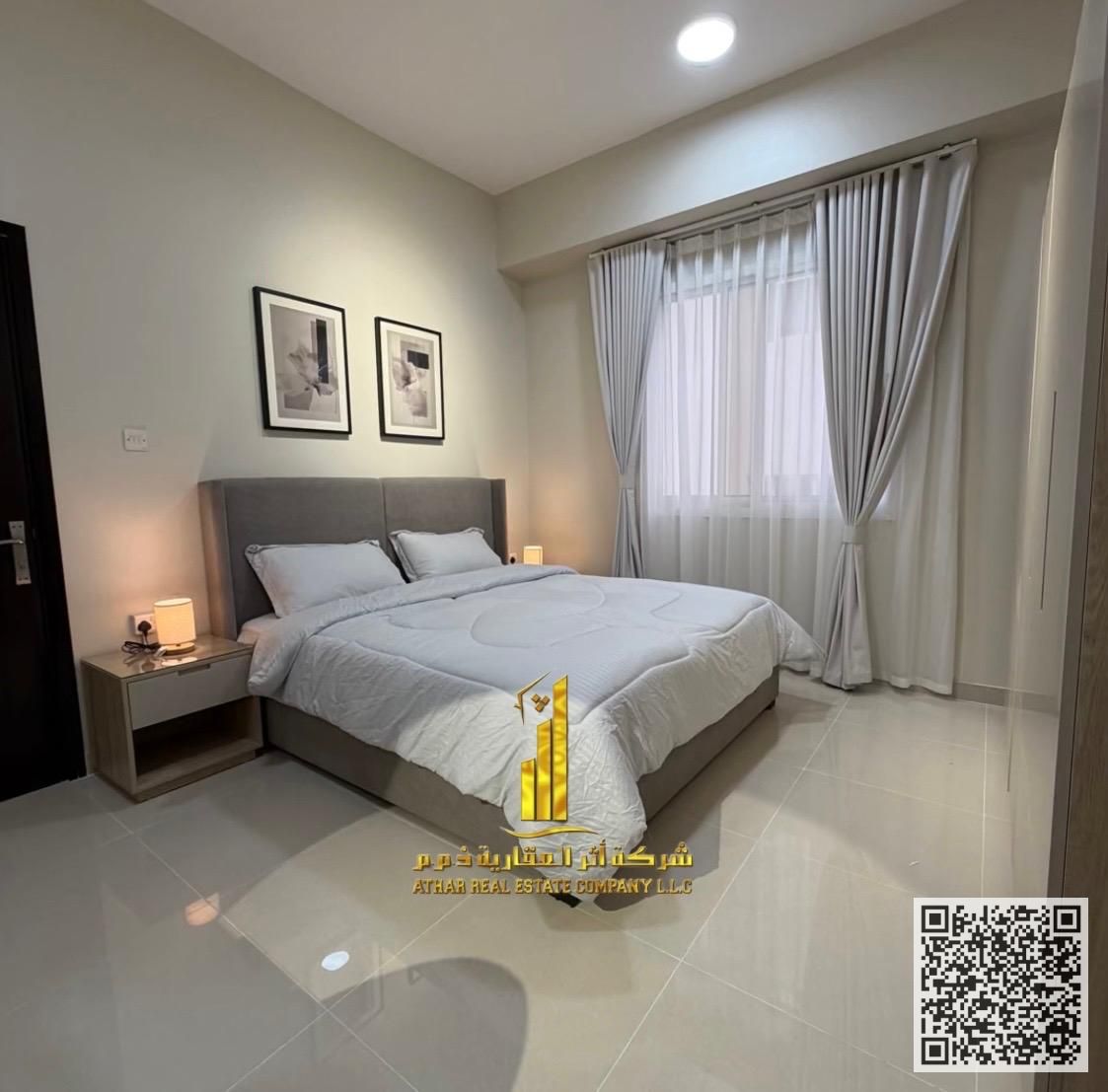Luxury apartment for monthly rent - one bedroom and a hall with a balcony open view, fully furnished new super deluxe furniture, with a fully equipped