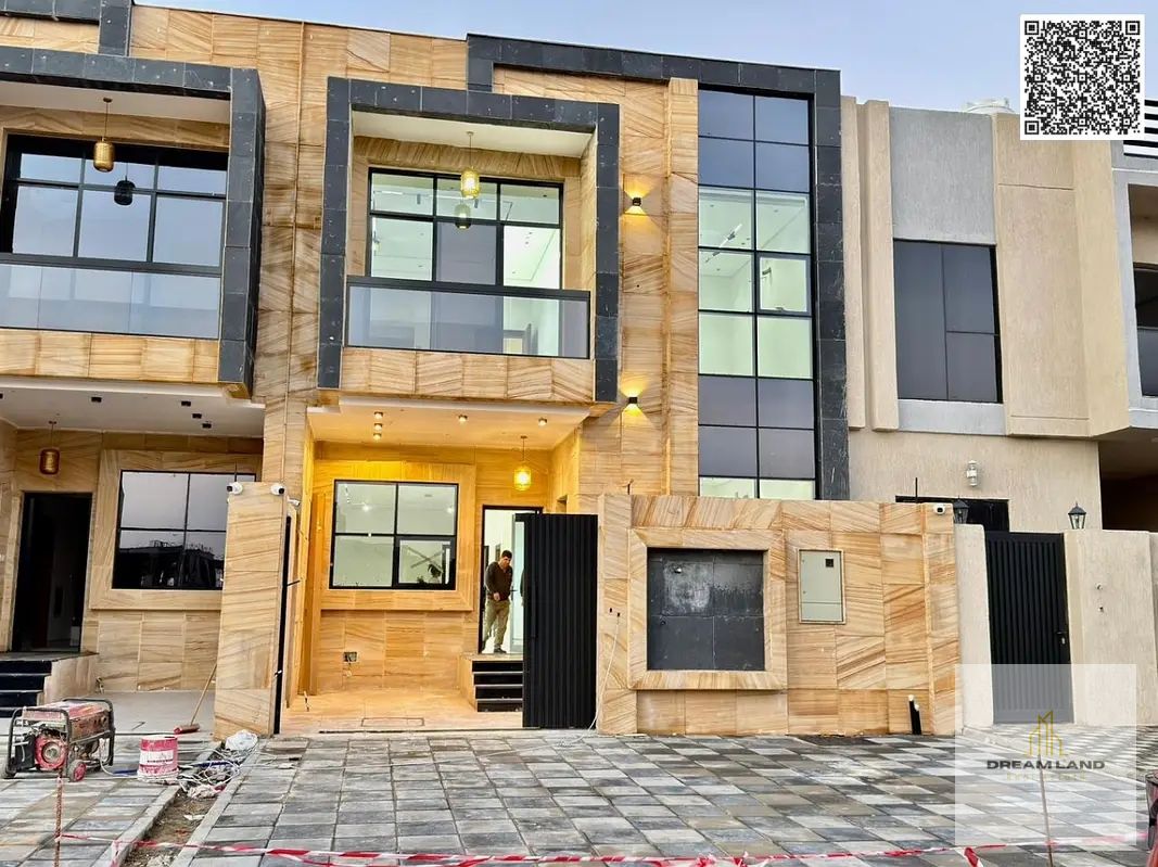 For sale, villa in Ajman, at a snapshot price, excellent location, freehold for life for all nationalities, with the possibility of bank financing