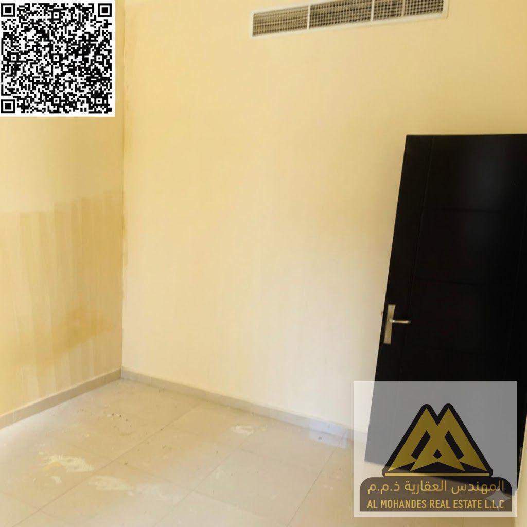 A well-maintained 1-bedroom apartment with a living room is available for annual rent in Al Nuaimiya 1 – Kuwait Street, Ajman