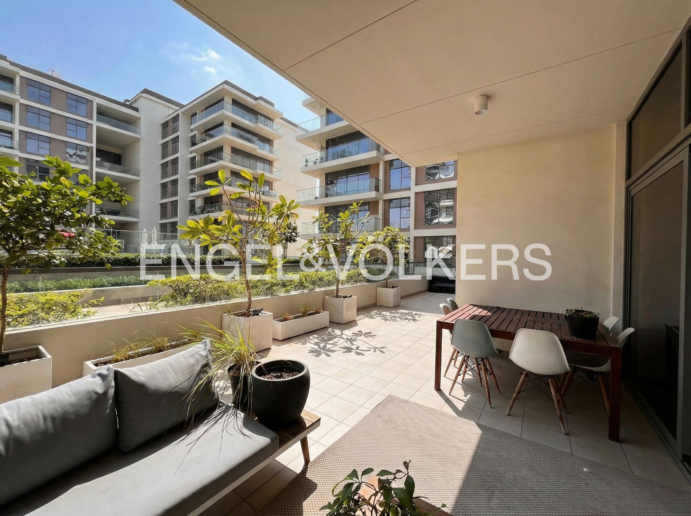 Ground floor | Large patio | Community view