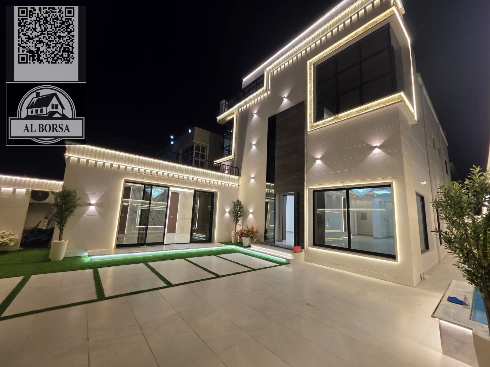 Villa for sale in Rawda 3, 5000 sq ft, ground floor, first floor and roof, 7 master bedrooms, 2.85 million