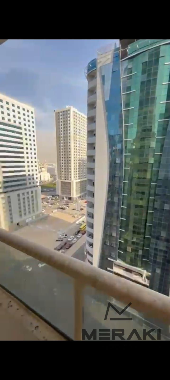 Two-bedroom apartment with a living room at a very nice price, ready for immediate occupancy in the heart of Sharjah in Al Taawun with an open view.
