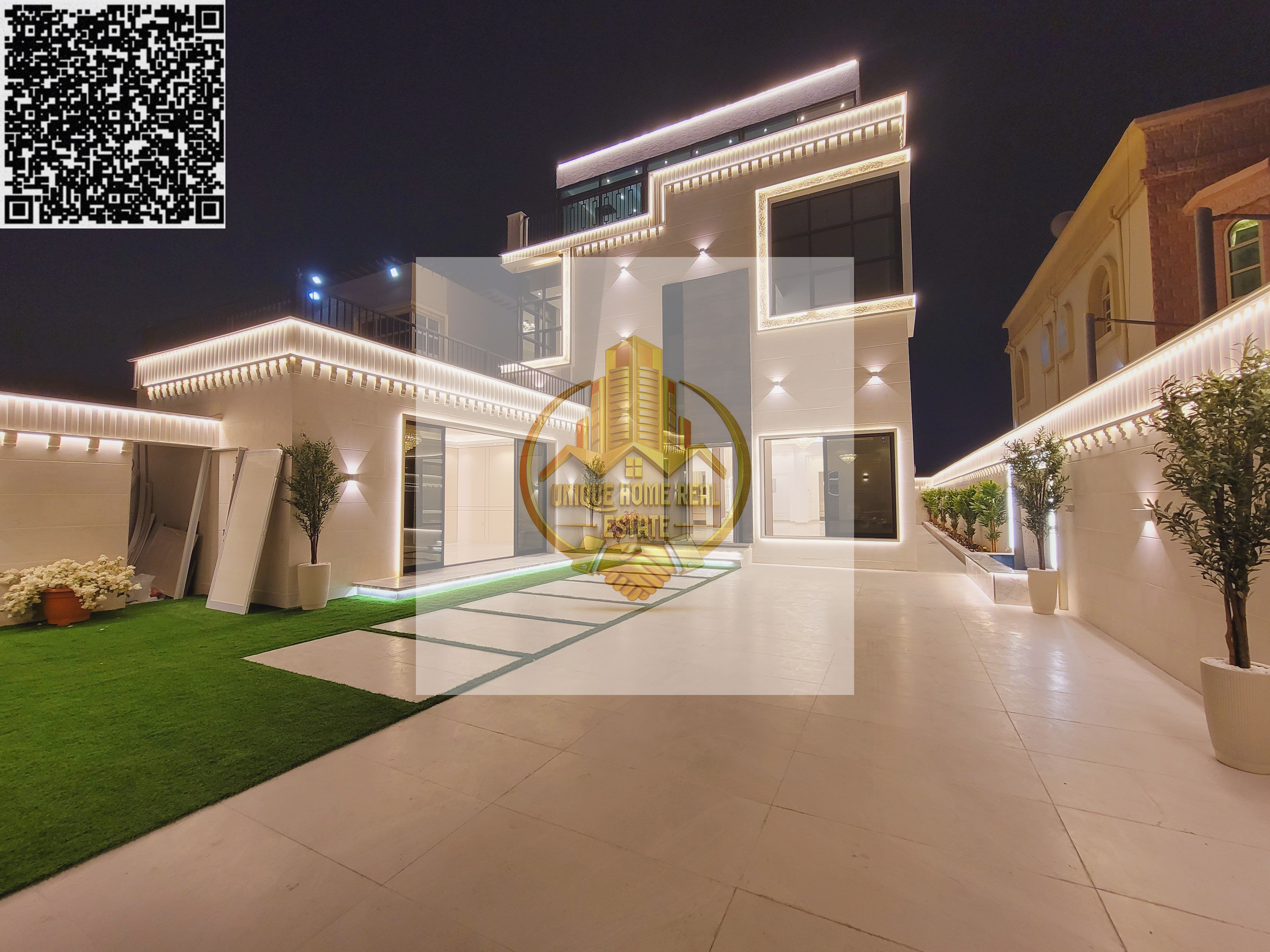 Brand New Luxury 5 Master Bedroom Villa | High-End Finishing | Large Plot | Al Rawda 3, Ajman