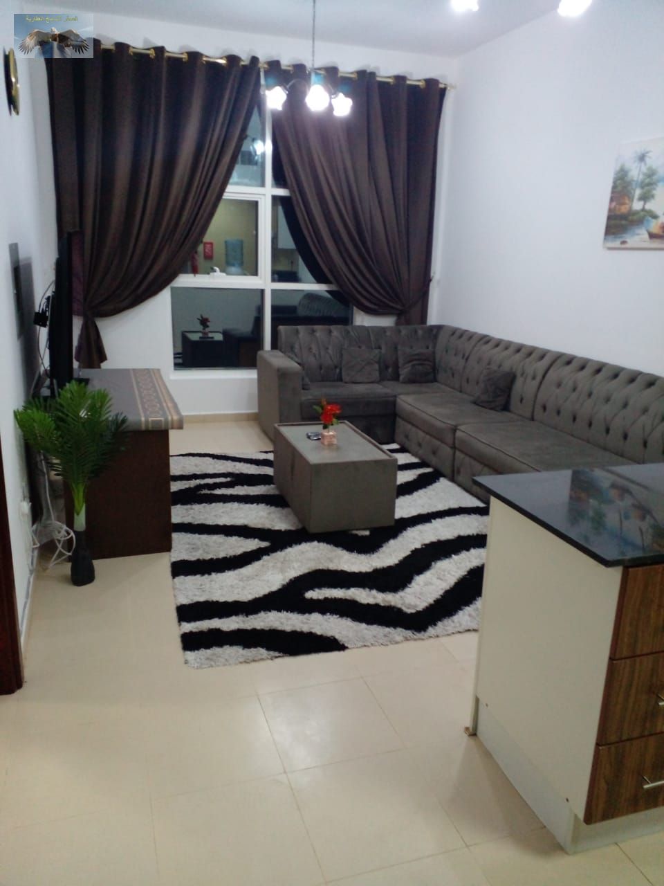 Furnished 1BR Apartment – City Tower, Khalifa St