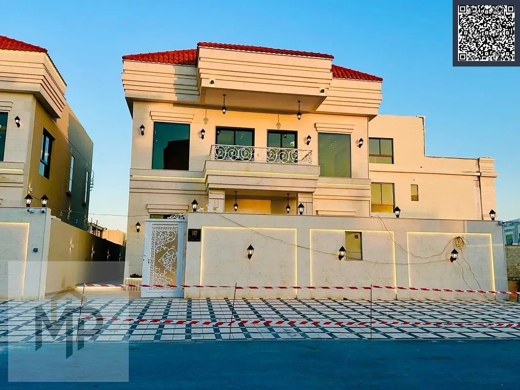 Villa for sale in Ajman at a bargain price, all fees included. Excellent location. Freehold ownership for life for all nationalities with bank financi