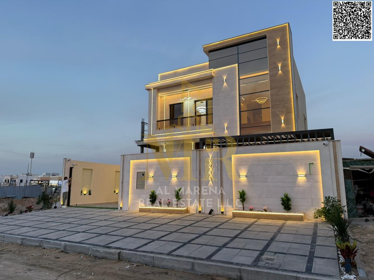 Villa for Sale in Al Helio 2 – 3 Master Bedrooms, Maid’s Room, Modern Design