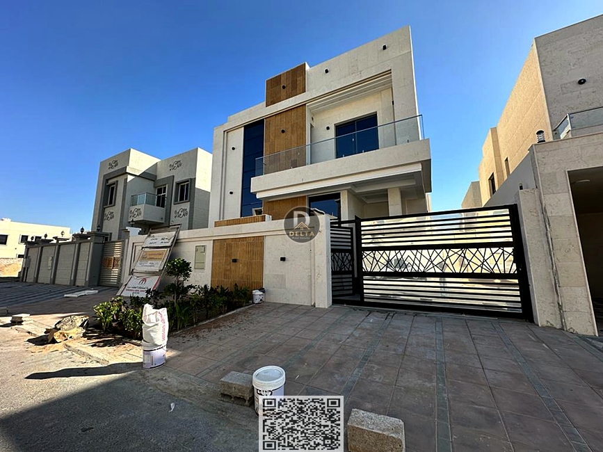 Villa for sale in Al Yasmin – Includes electricity, water, and air conditioning | 5 bedrooms | 2 living rooms | Special price