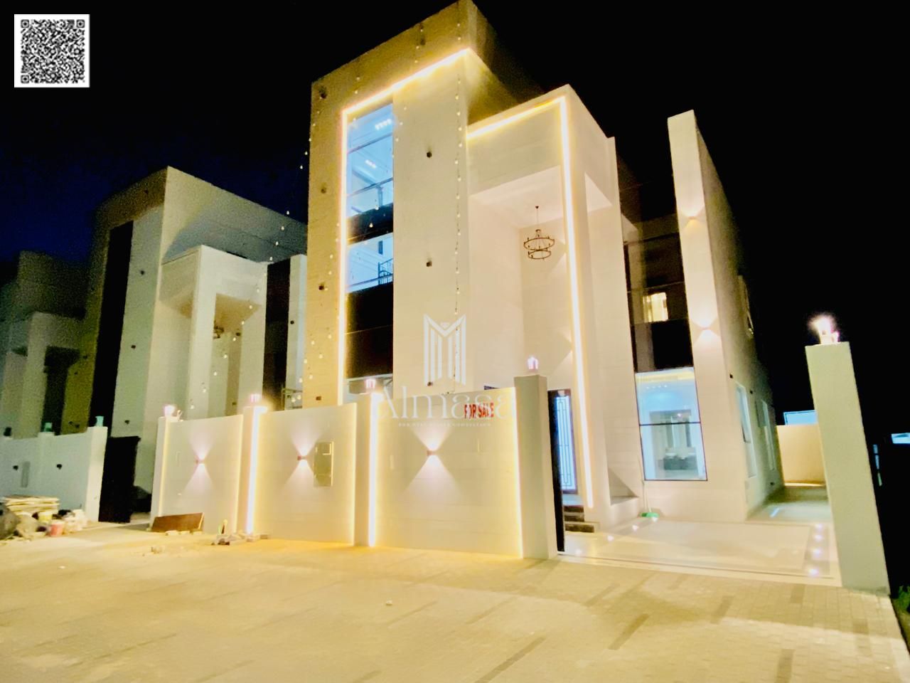 Luxury Villa for Sale – Al Helio 2, Double-Height | 5 Master Bedrooms, Elegant Modern Design