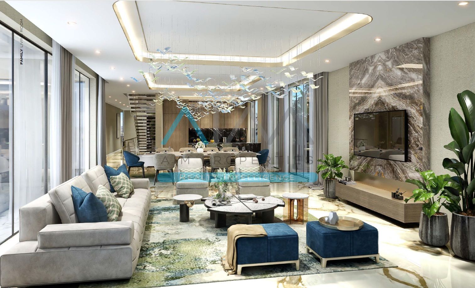 DAMAC ISLANDS SEYCHELLES 4BR VILLA SINGLE ROW FOR SALE
