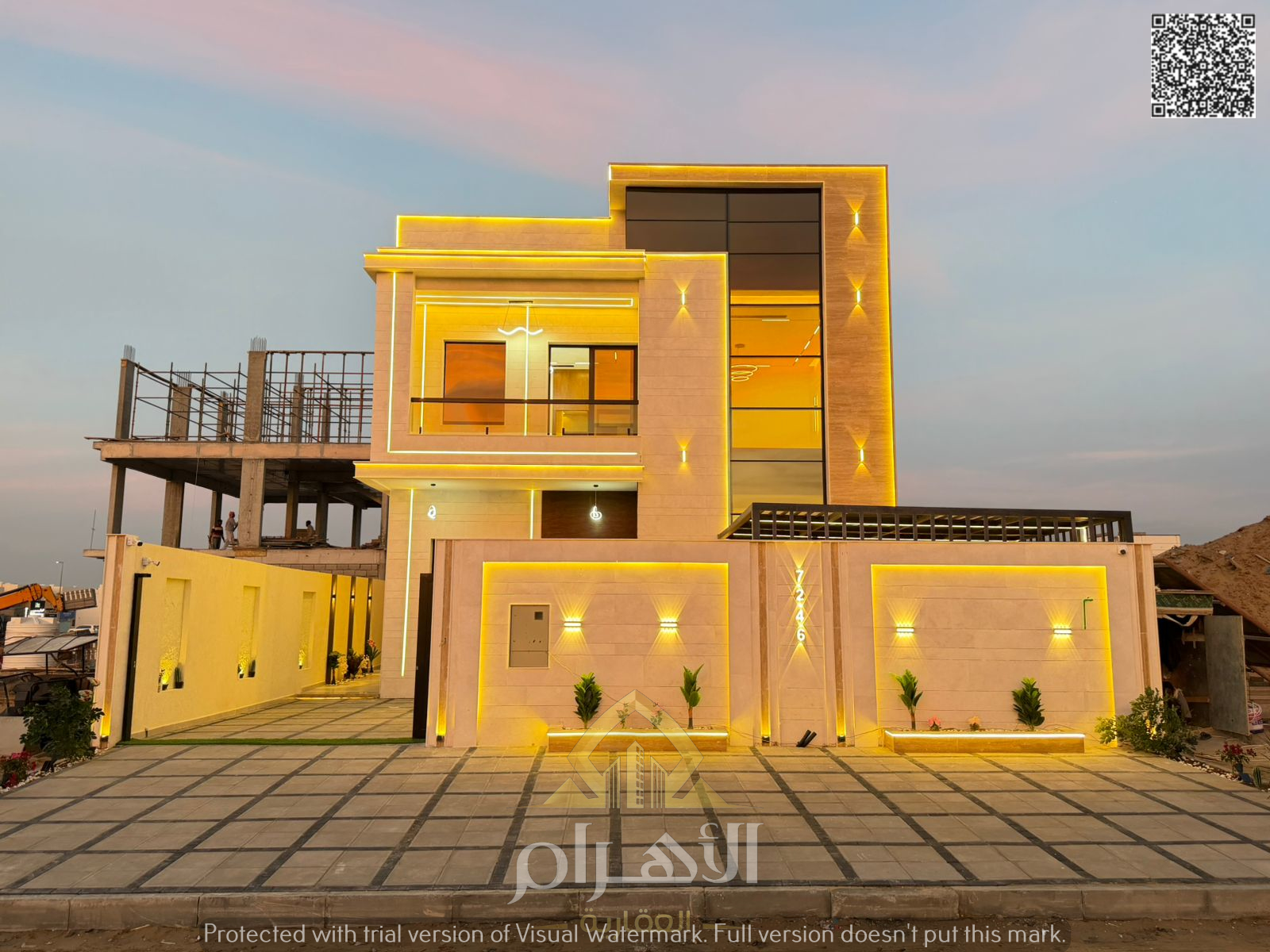 A unique opportunity to own a villa, including registration and ownership fees - ready to move in - strategic location on a main street in one of the