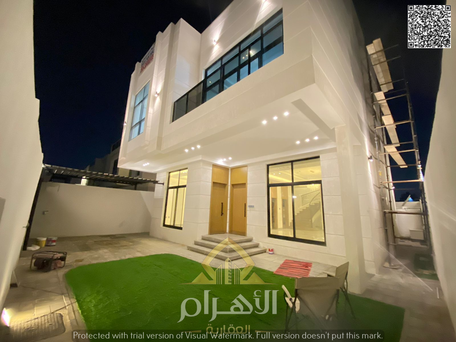 Luxury villa for sale in Al Bahia area, Ajman - 5-bedroom villa with roof - a unique investment and residential opportunity.