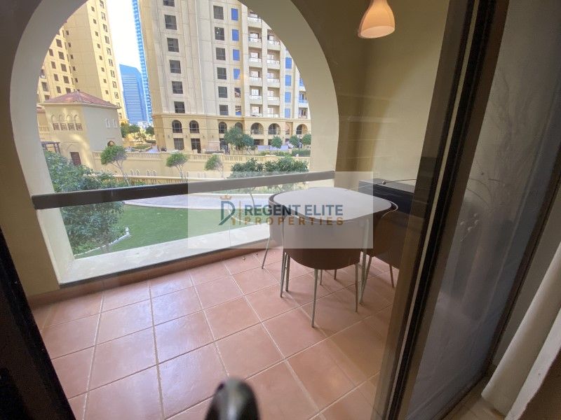 12ch-Large Furnished Studio-Low Floor-Balcony