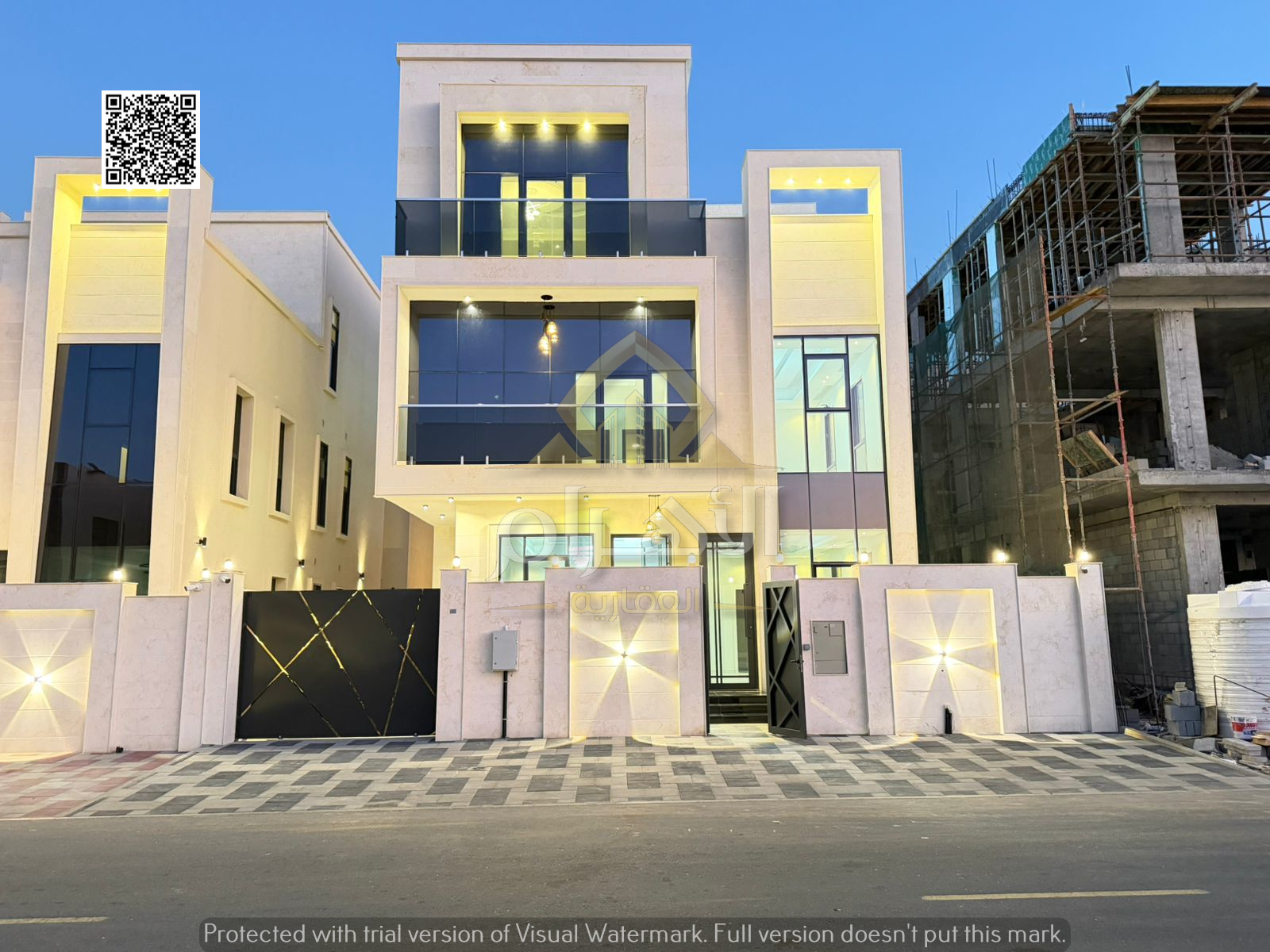Villa for sale, two floors and a roof, 7 master bedrooms, ready to move in, freehold ownership for all nationalities