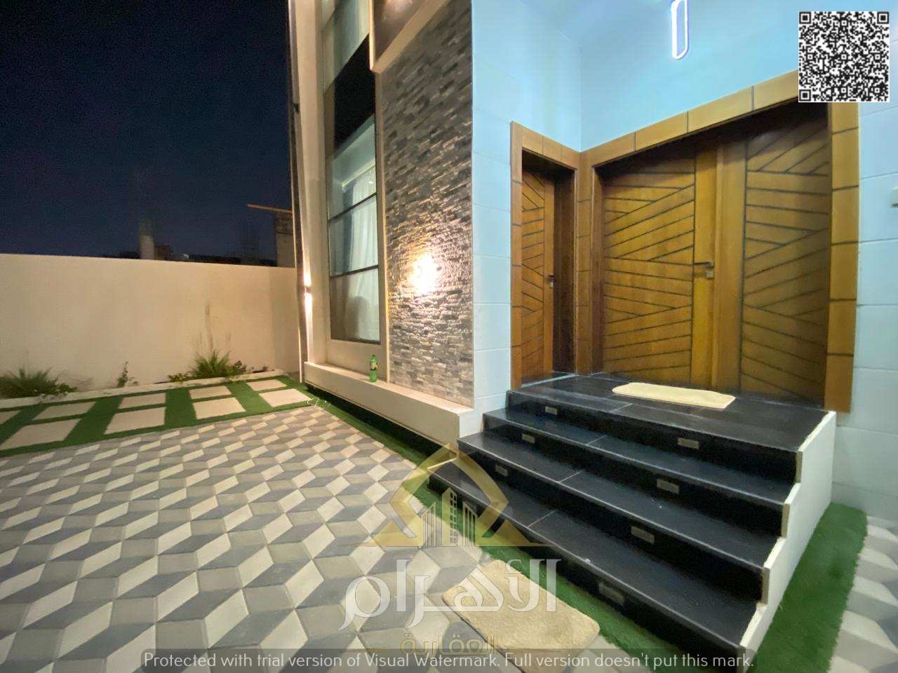 Own a detached villa in Al Yasmin with 4 master bedrooms at an excellent price - including electricity, water and air conditioning