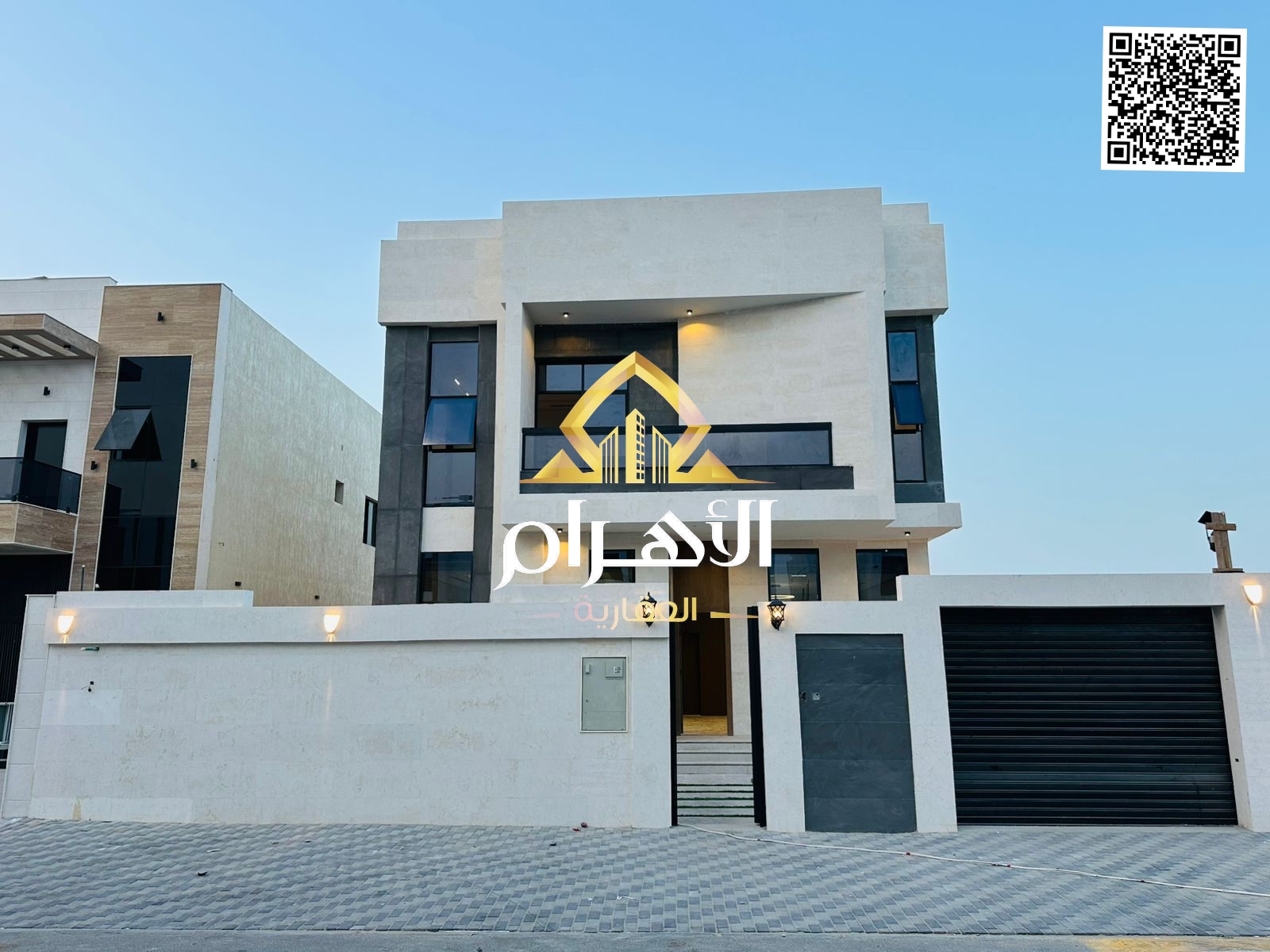 Luxury villa in **Al Zahia - Ajman**, ready for immediate occupancy, featuring high-end finishes and spacious living areas. **Freehold ownership for a