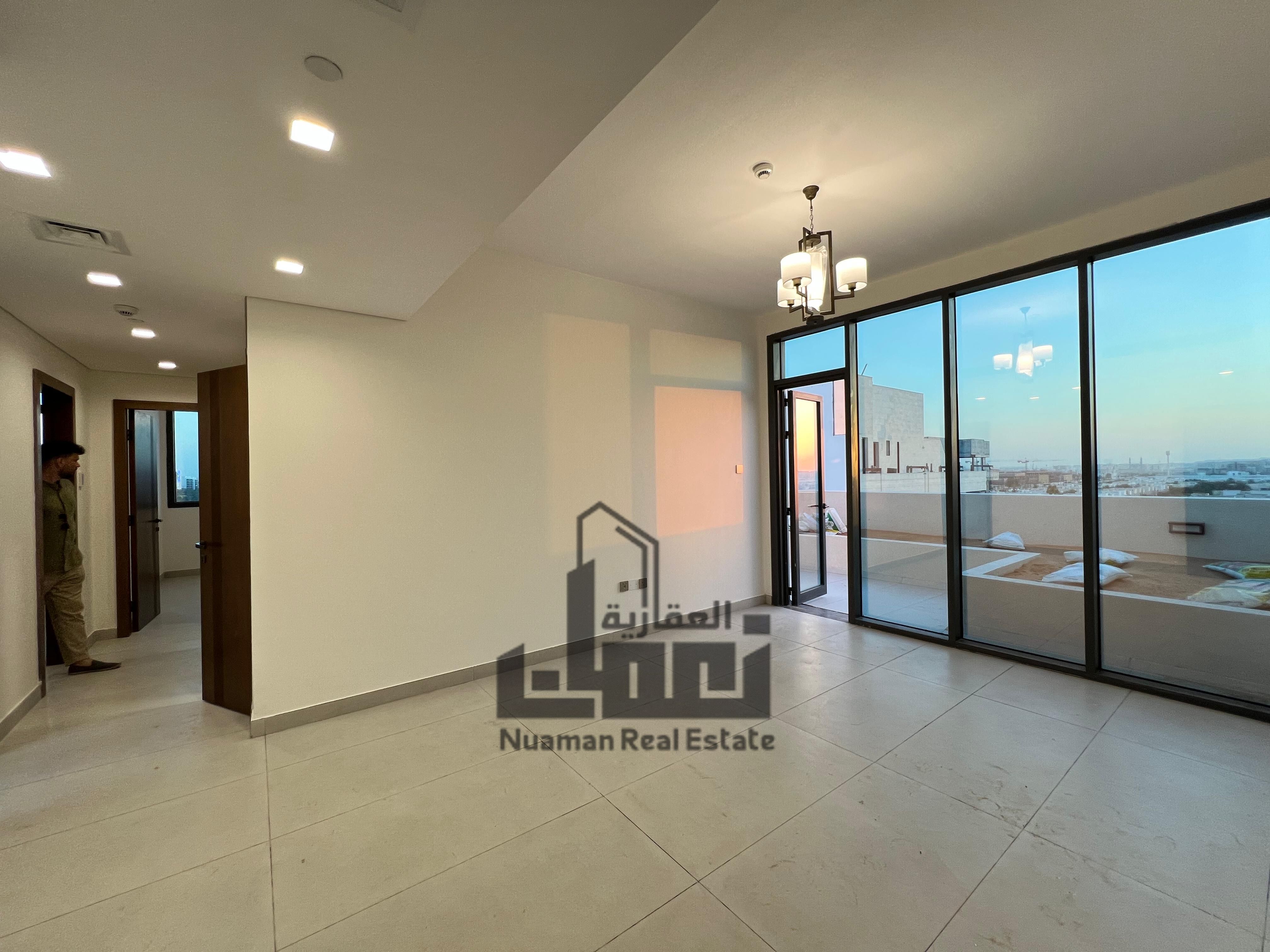 Luxurious 1-Bedroom Penthouse for Rent with Large Terrace and Balcony in a Prime Location, Ideal for Modern Comfortable Living