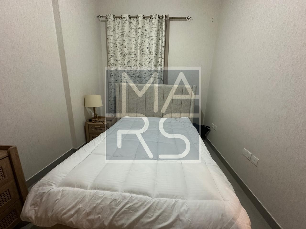 Luxury one bedroom apartment fully furnished with balcony available for rent in Al Mamsha just in 55k
