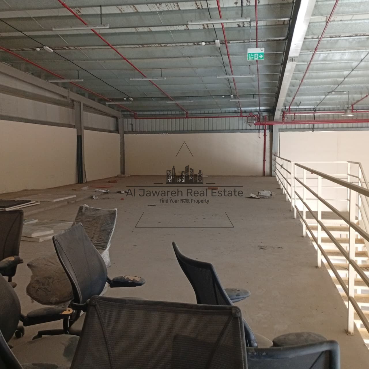 Mezzanine Warehouse for Rent in the Modern Industrial Area of Umm Al Quwain