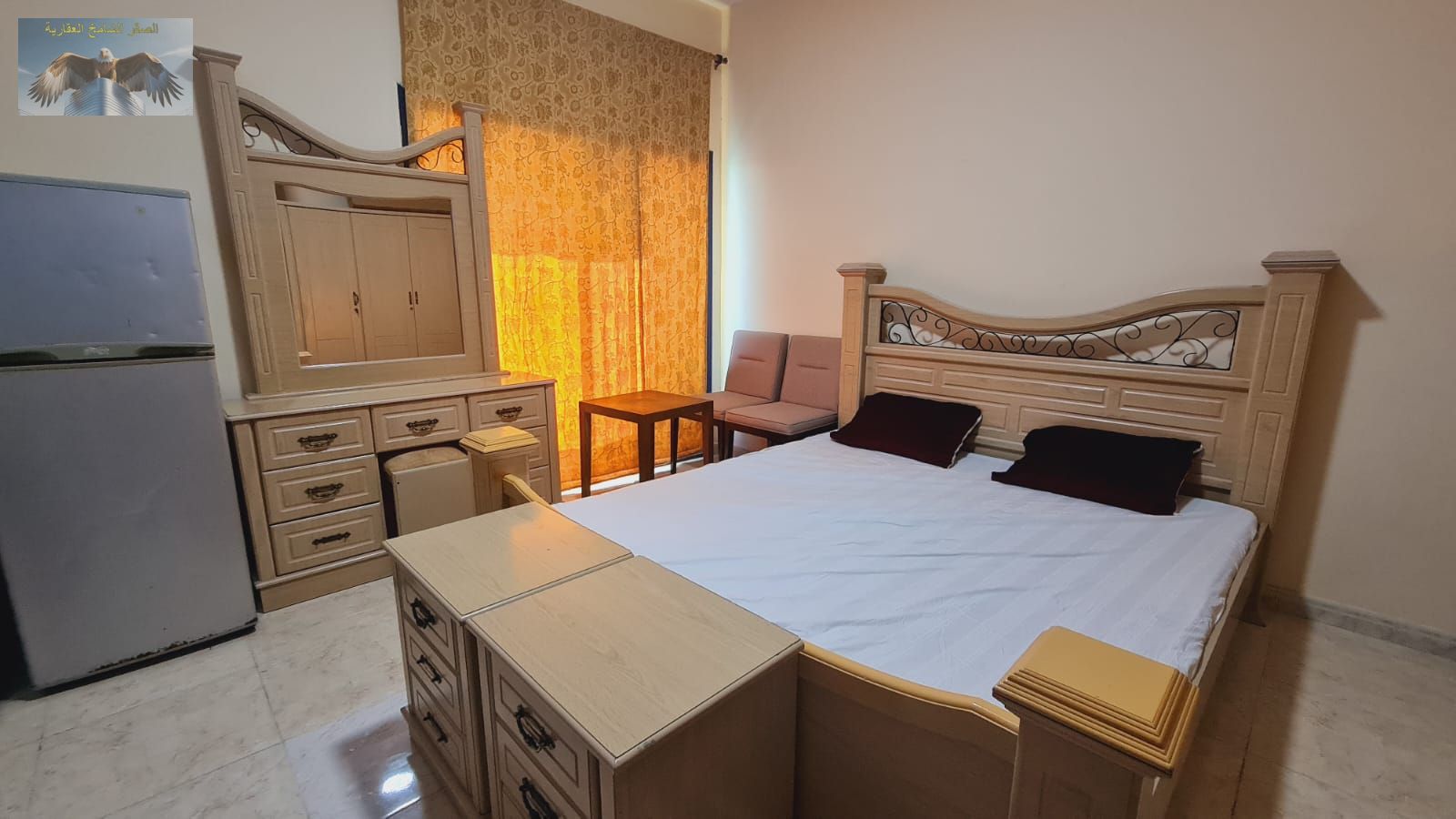 Furnished Studio with Balcony for Rent – Al Ittihad Street Near Fashion Zone