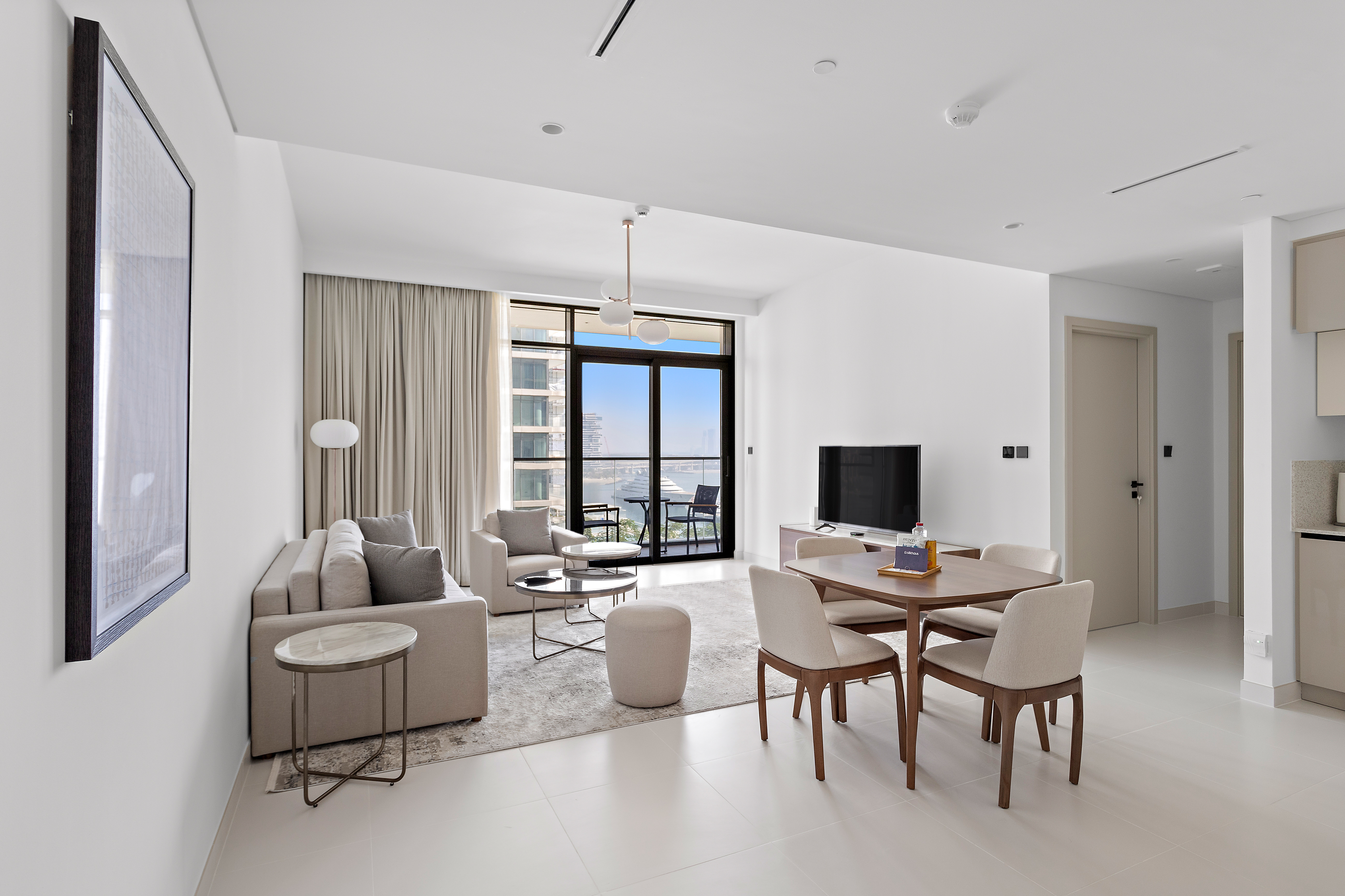 Flexible Payment | Furnished 1BDR | Emaar Beachfront | All bills included