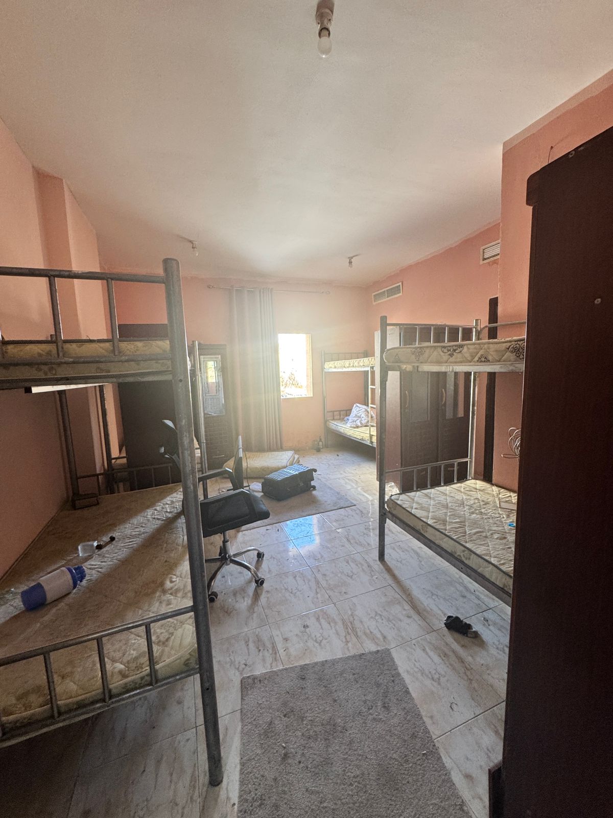 Studio apartment with separate kitchen, very large area, Al Rashidiya 3, behind Grand Mall