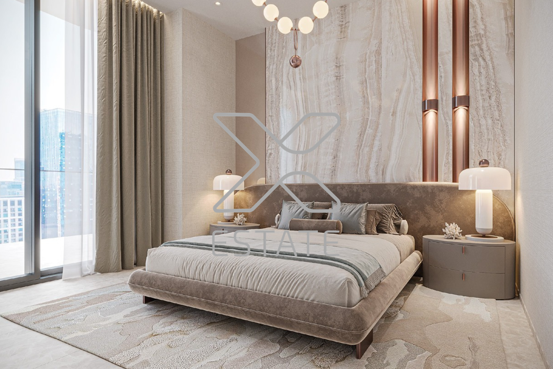 Off-Plan Studio | Cascade by Iman | Community View