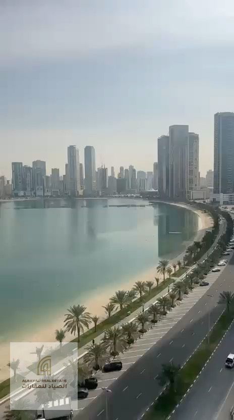 For sale: Three bedrooms and a living room in Al Mamzar, Al Marwa Tower 3