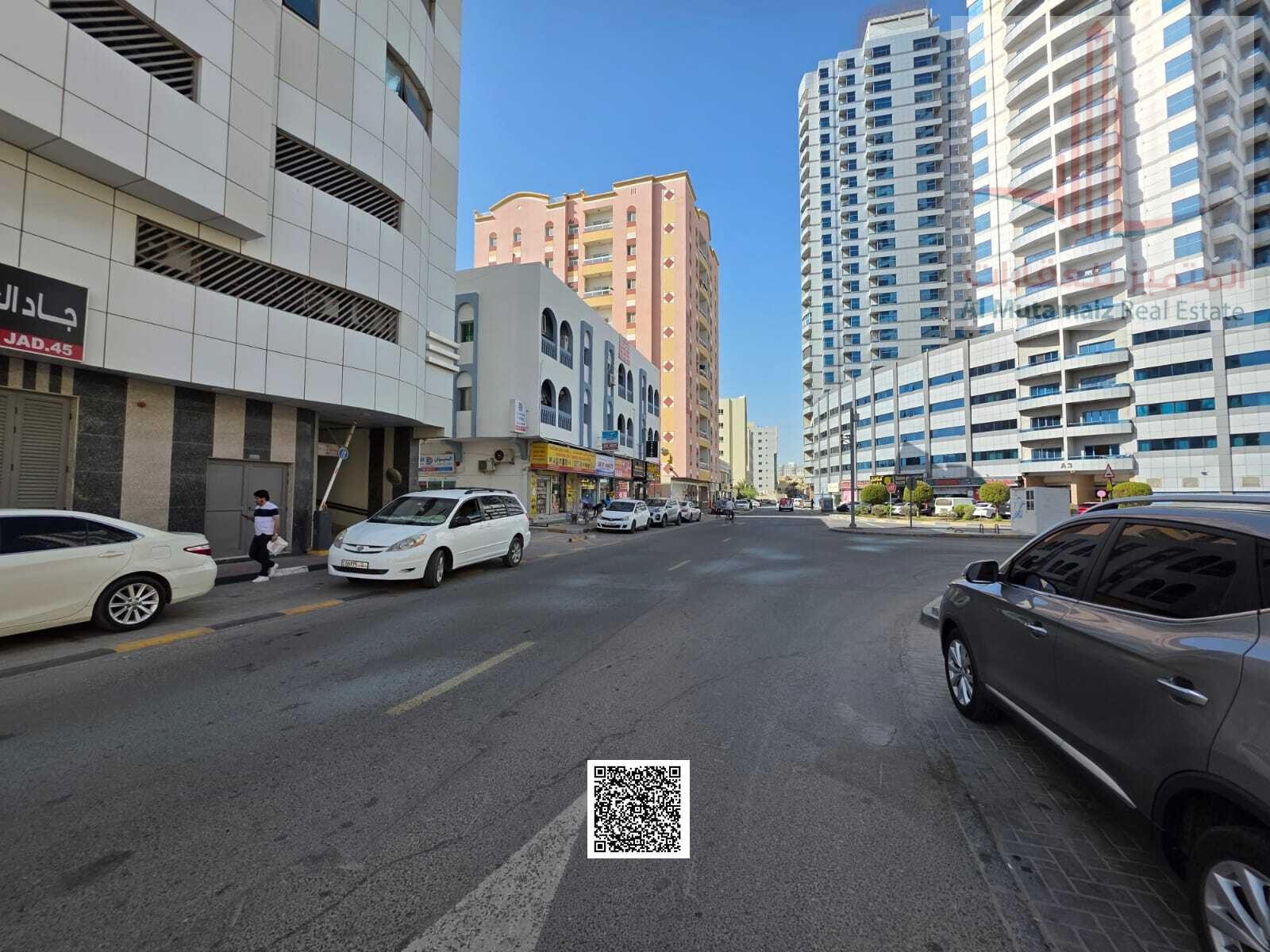 Land for sale in Al Rashidiya 2, prime location opposite Falcon Towers.