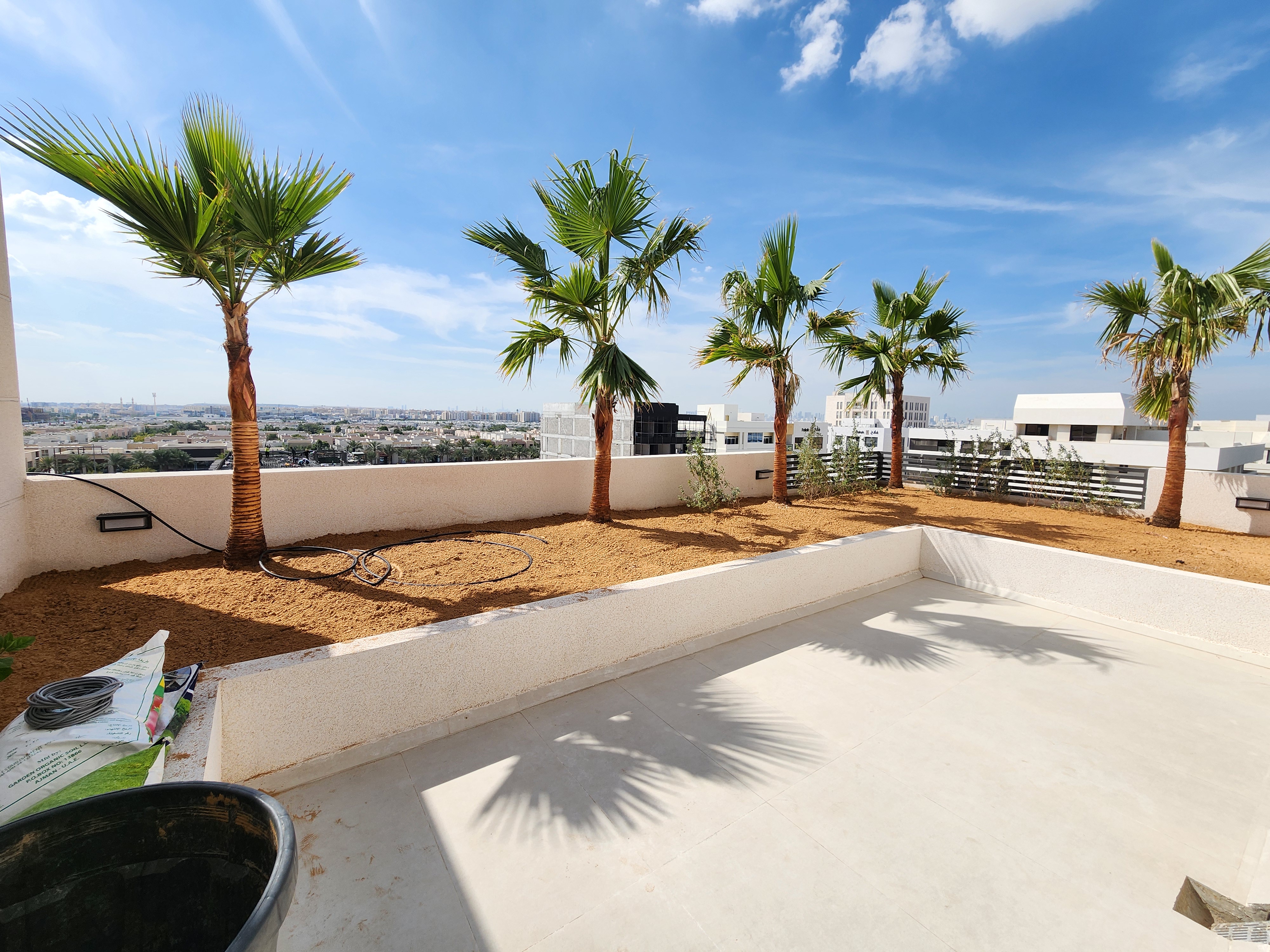 Brand new 1bhk with private terrace on top floor