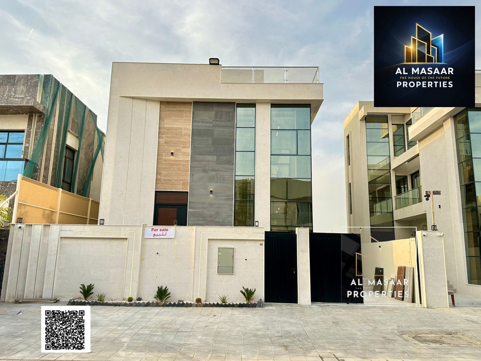 A luxurious villa for sale, combining elegance, comfort, and an ideal location in one of Ajman's most desirable residential areas.